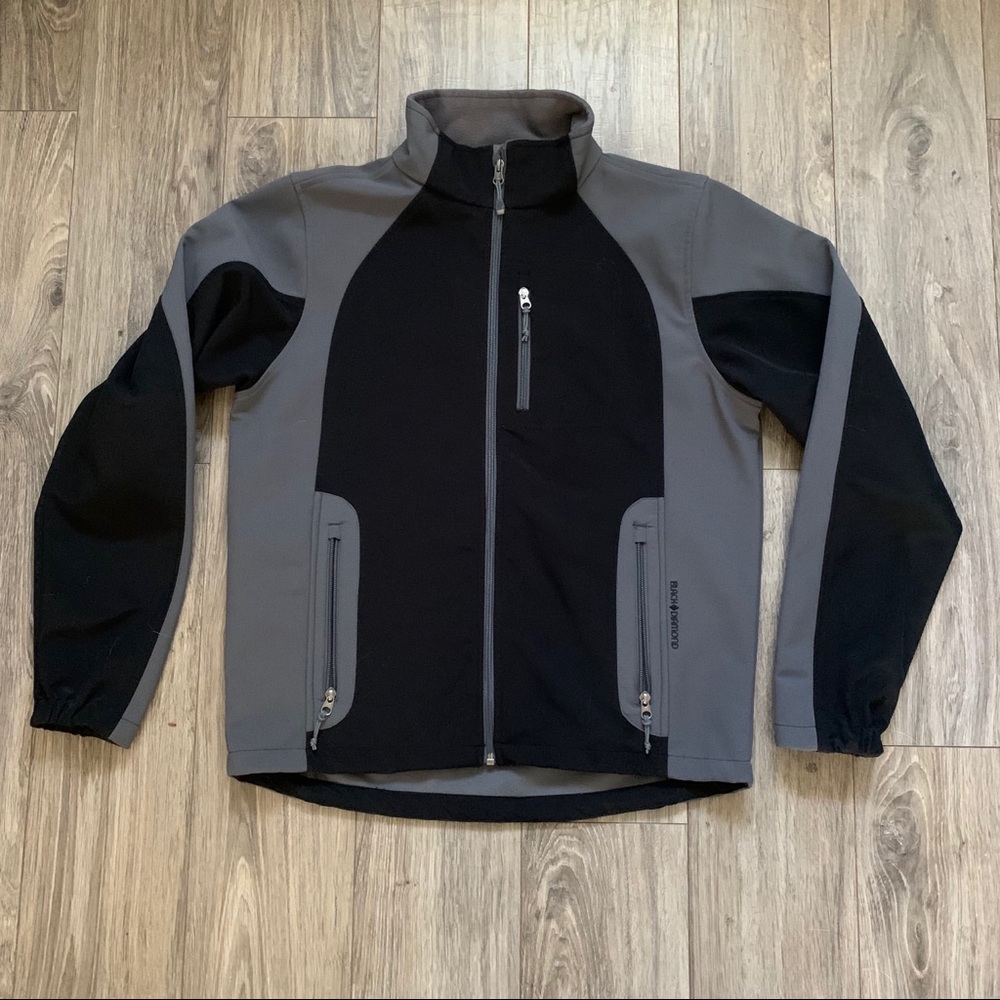 Black diamond full zip jacket